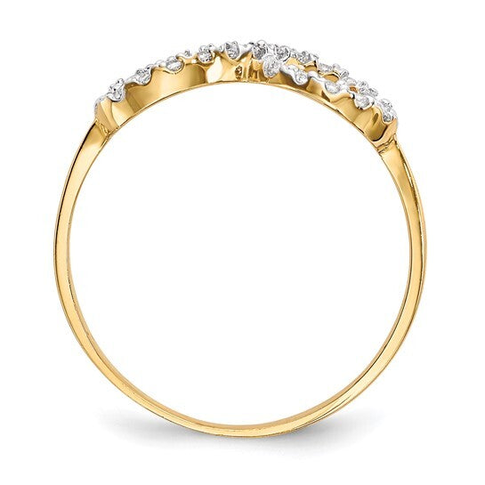 14k Infinity Symbol Ring