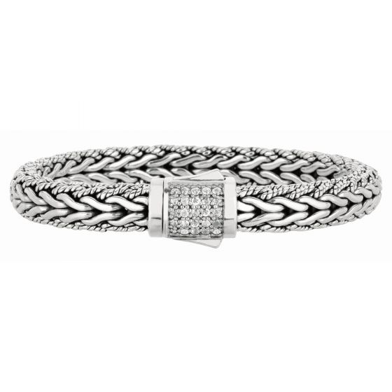 Phillip Gavriel Signature Woven Large Sapphire Bracelet