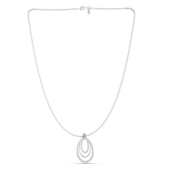 Phillip Gavriel Diamond Popcorn Glamour Pendant