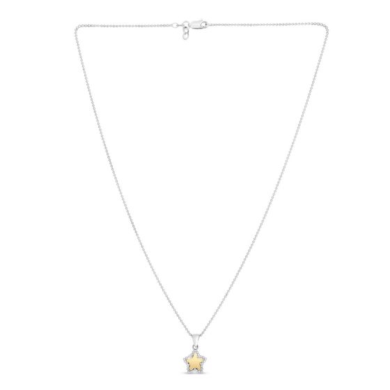 Phillip Gavriel Popcorn Star Pendant