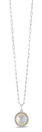 Phillip Gavriel Popcorn Initials Necklace Series - All Letters