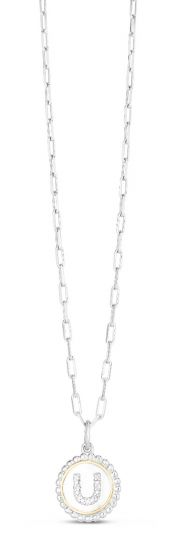 Phillip Gavriel Popcorn Initials Necklace Series - All Letters
