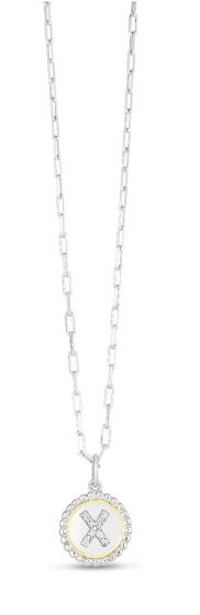 Phillip Gavriel Popcorn Initials Necklace Series - All Letters