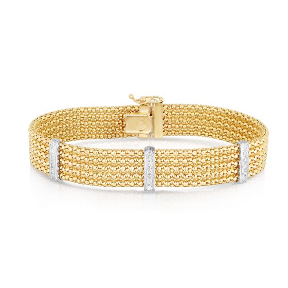 Phillip Gavriel 14k yellow gold Diamond Bracelet