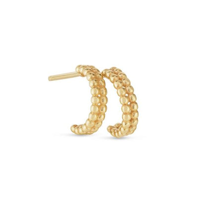 Phillip Gavriel Double Row Mini Popcorn Earrings