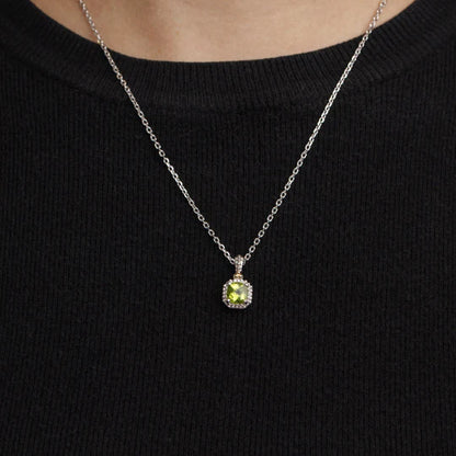 Phillip Gavriel Peridot Drop Popcorn Pendant