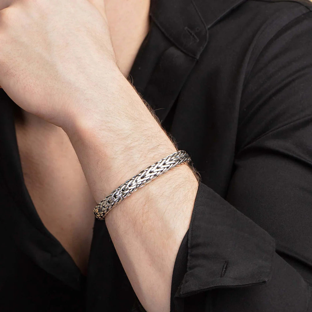 Phillip Gavriel Silver Woven Bracelet