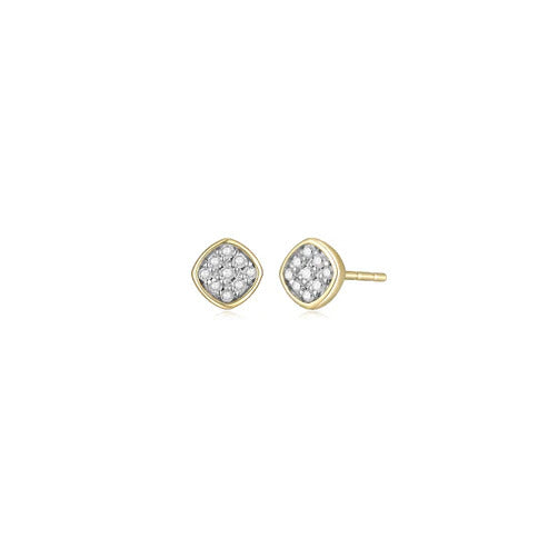 Charles Garnier 14k Yellow Gold 0.10 Carat Diamond