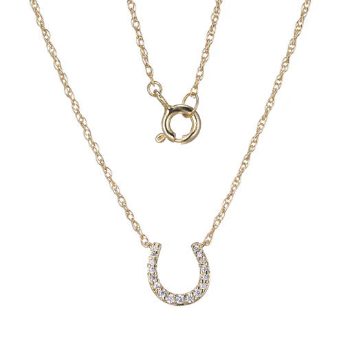 Charles Garnier Diamond Horse Hoof Necklace