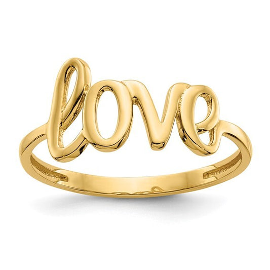 14k Love Ring