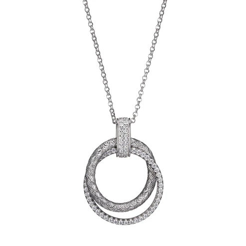 Charles Garnier Double Sparkling Necklace