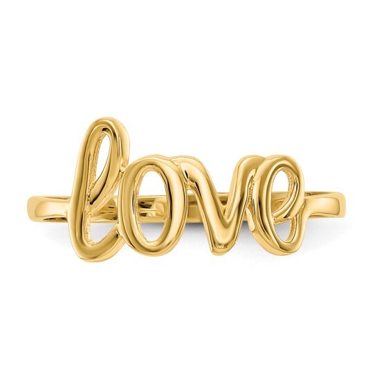 14k Love Ring