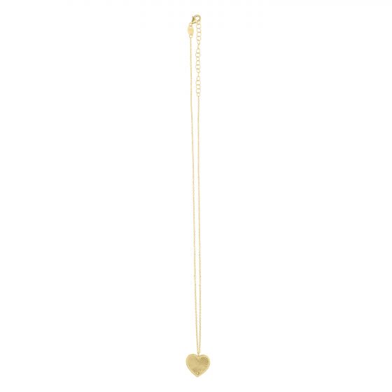 Phillip Gavriel Popcorn Radiating Heart Necklace