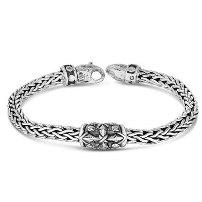 Phillip Gavriel Four Points Woven Bracelet