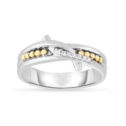 Phillip Gavriel Popcorn Diamond Twist Ring