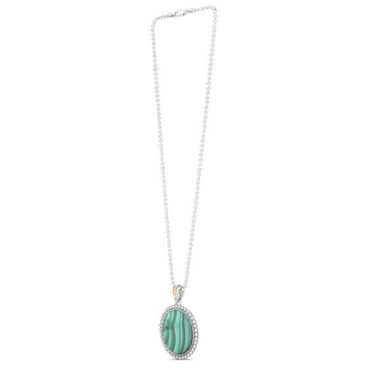 Phillip Gavriel Popcorn Malachite Medallion