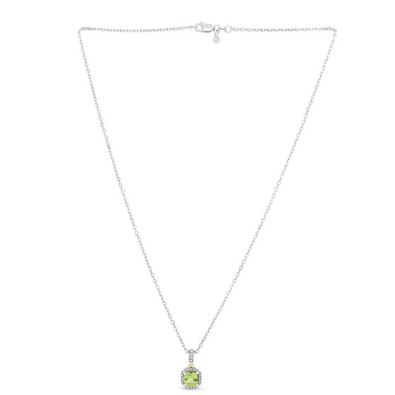 Phillip Gavriel Peridot Drop Popcorn Pendant