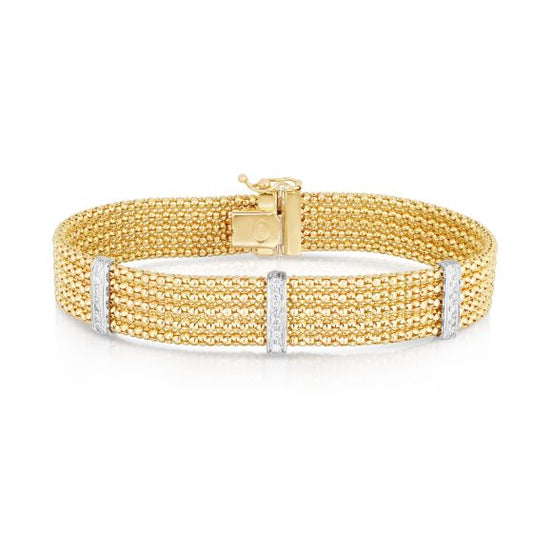 Phillip Gavriel 14k yellow gold Diamond Bracelet